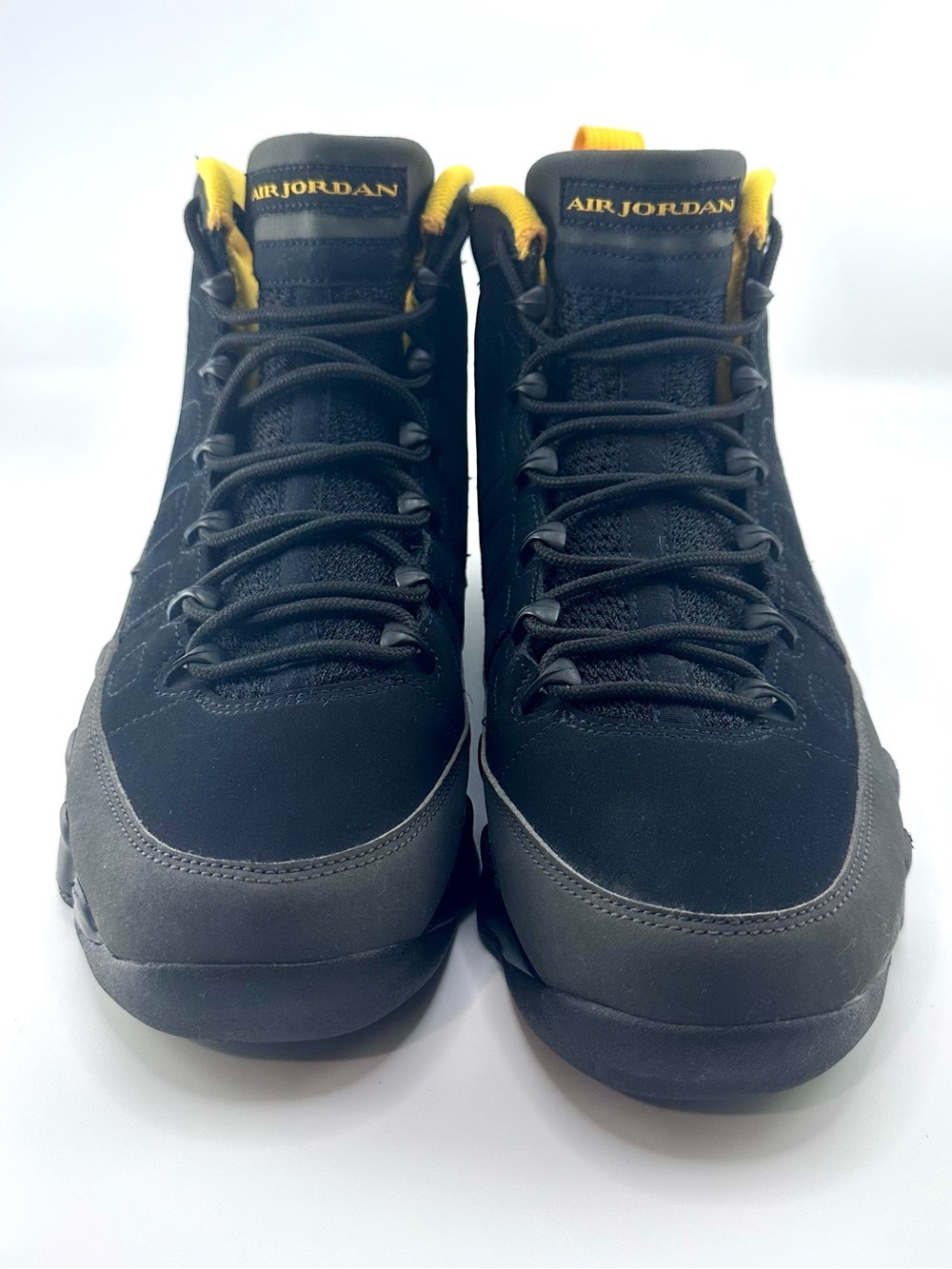 Nike Air Jordan 9 Retro Dark Charcoal University Gold Men's 9.5 CT8019-070